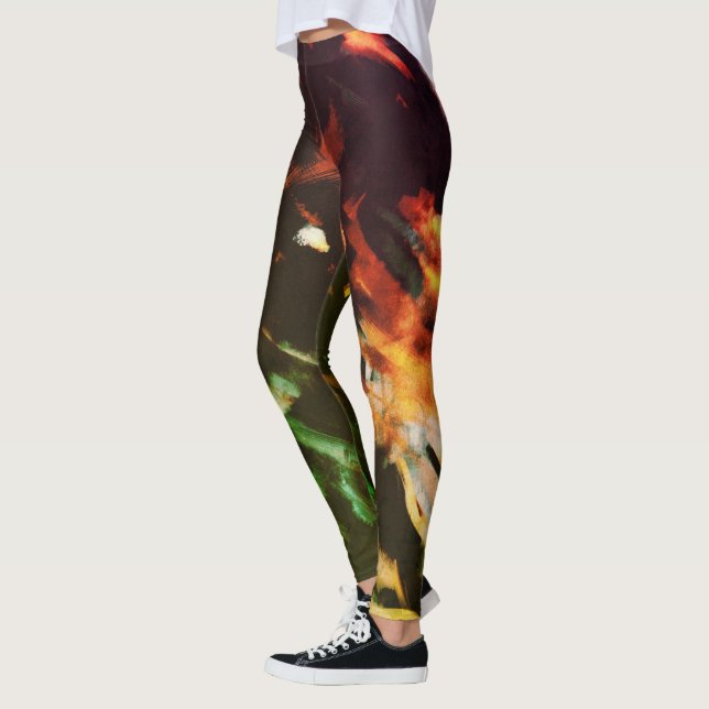 Leggings med omvänd tie-dye - Sött presentalternat (Vänster)
