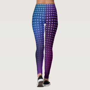 Leggings metall Mönster