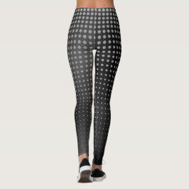 Leggings metall Mönster