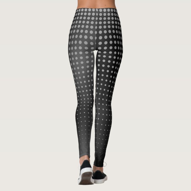 Leggings metall Mönster (Baksida)