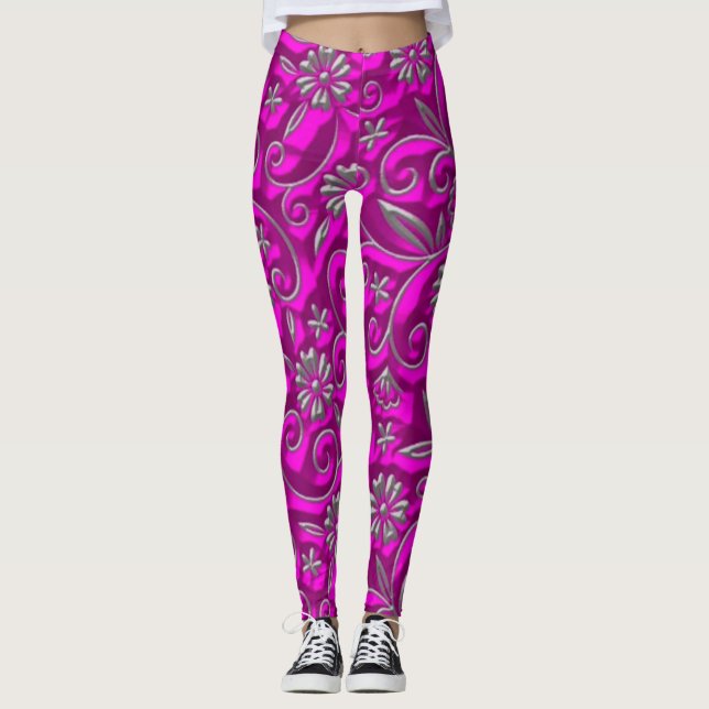 leggings Modeoch slitstark Kompressionspassform på (Framsida)