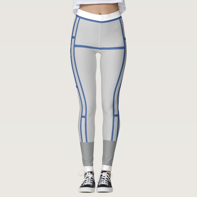 Leggings Mondrian Inspired OcG G FG 1 (Framsida)