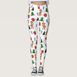 Leggings Mönster jul