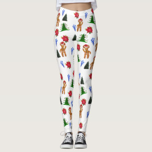 Leggings Mönster jul