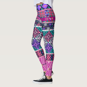 Leggings/Native American Mönster Leggings