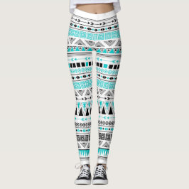Leggings/Native American Mönster Leggings
