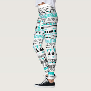 Leggings/Native American Mönster Leggings