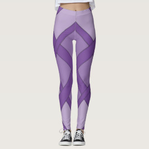 Leggings - omformad lattice i tre skuggor