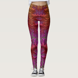 Leggings ~orange lila tokig ~ Original