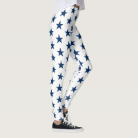 Leggings-Patriotic Stars för kvinnor