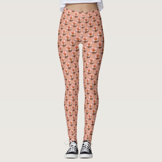 Leggings Peach Vild Ro (Framsida)