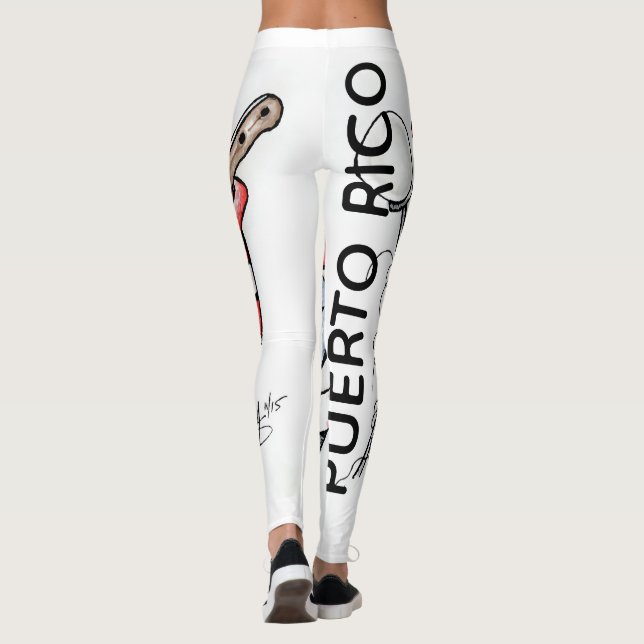 Leggings Puerto Rico (Baksida)