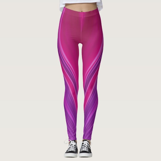 Leggings ~ rosa lila ~ Original (Framsida)