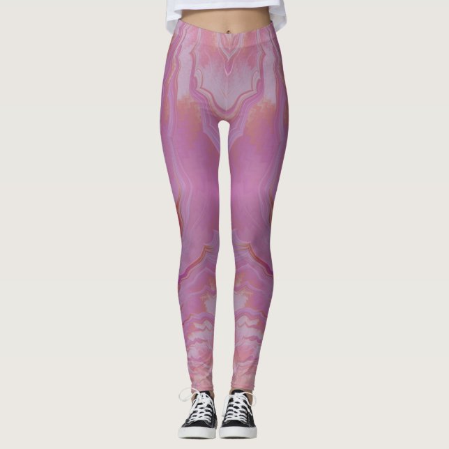 Leggings ~ rosa ~ Original (Framsida)