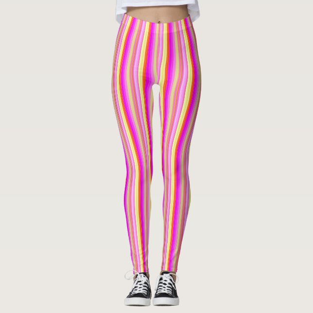 Leggings - Rosa Sunset (Framsida)