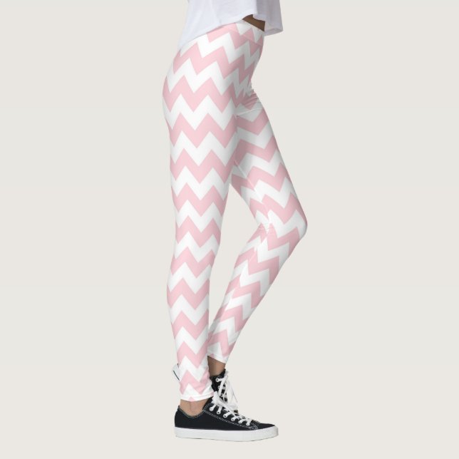Leggings/Rosa Zig Zag Leggings (Höger)