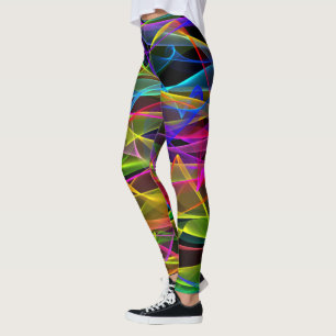 Leggings - Rosett band av ljus