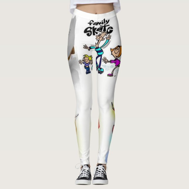 leggings skridskoåkning (Framsida)