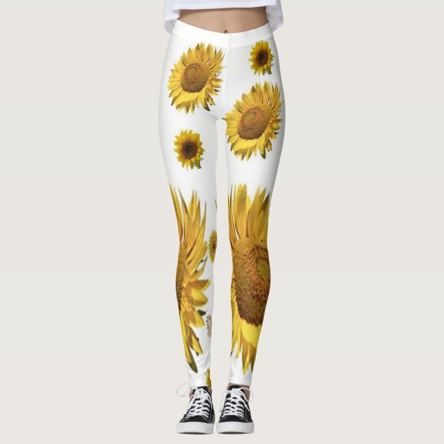 leggings solrosor (Framsida)