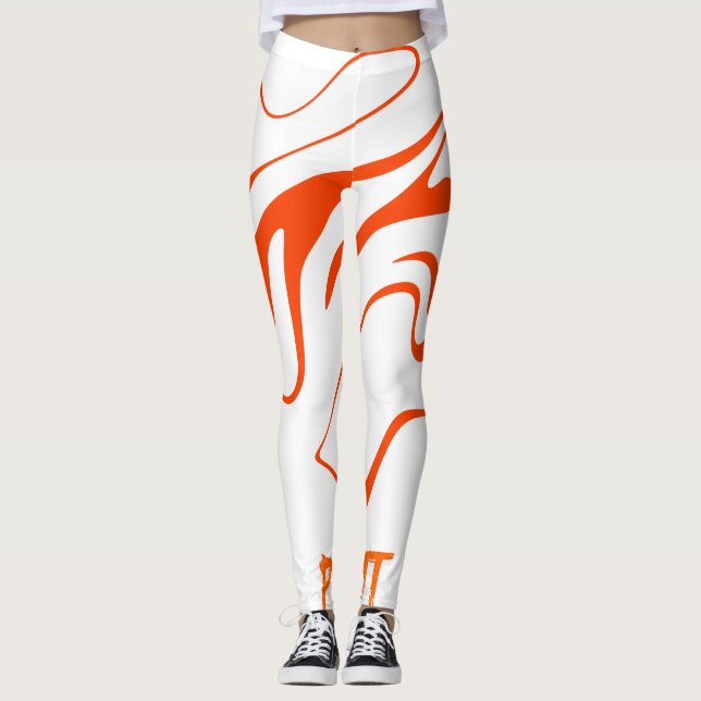 "Leggings som blandar Stil, komfort och uniquenes Leggings (Framsida)