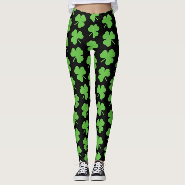 Leggings-St. Patrick's Day Leggings (Framsida)
