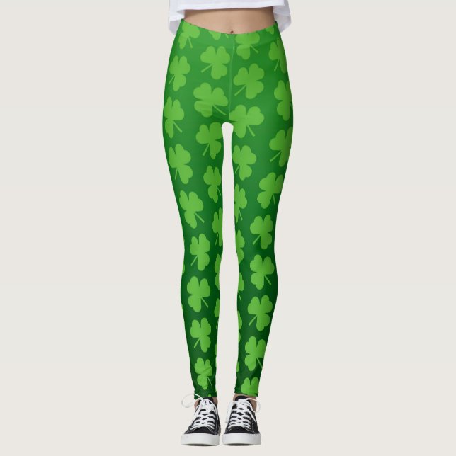Leggings-St. Patrick's Day Leggings (Framsida)