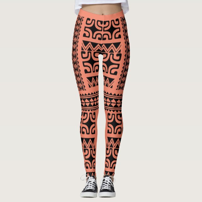 LEGGINGS Tatouage tribal (Framsida)