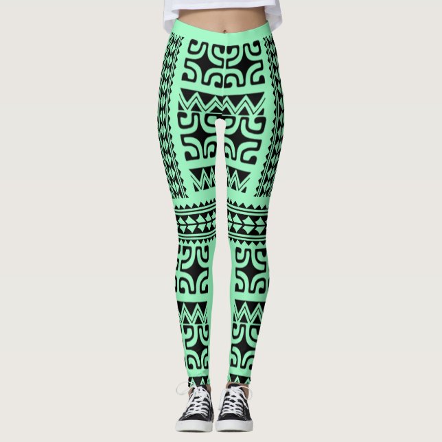 LEGGINGS Tatouage tribal (Framsida)