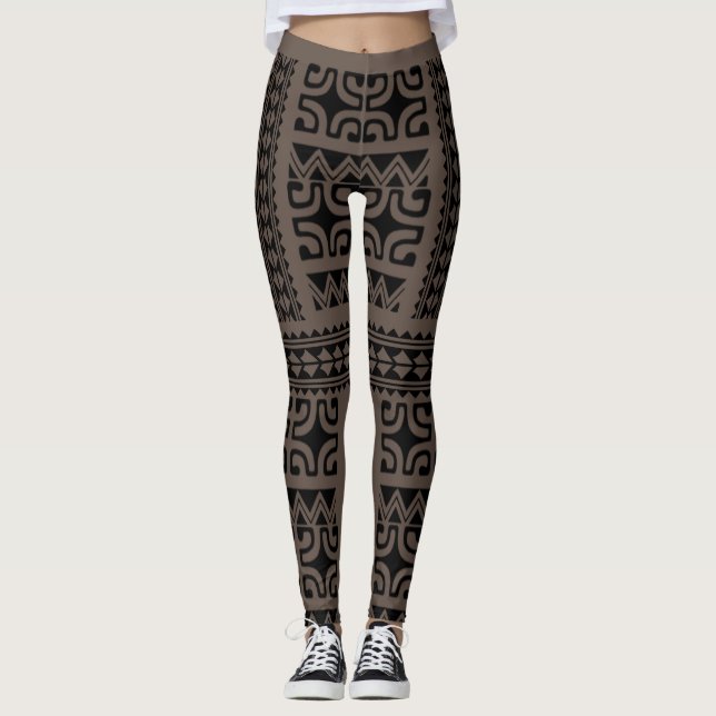 LEGGINGS Tatouage tribal (Framsida)