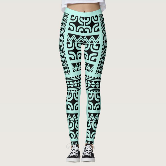 LEGGINGS Tatouage tribal (Framsida)