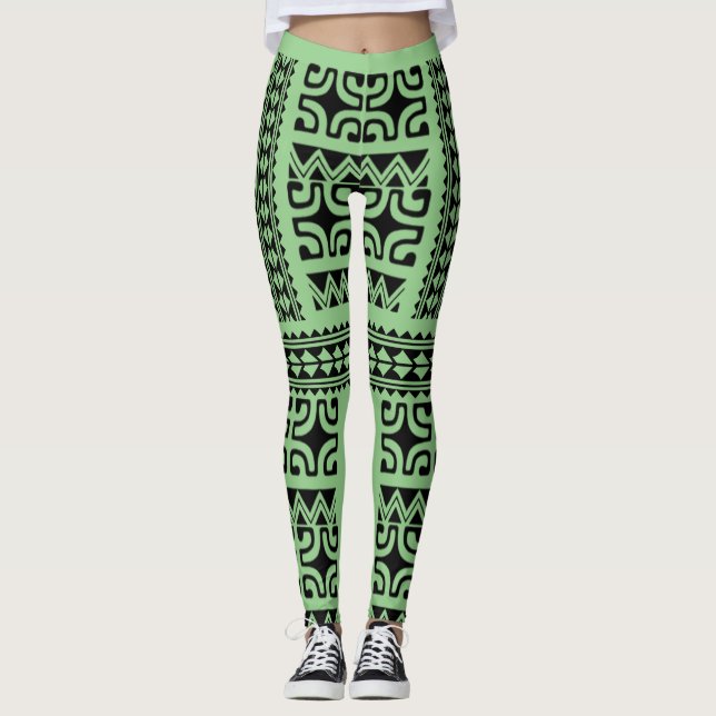LEGGINGS Tatouage tribal (Framsida)