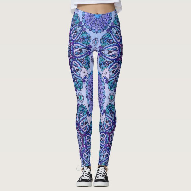 Leggings "The Touch Of Infinity" (färg) (Framsida)