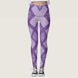 Leggings - Tiltice Mönster i tre skuggor