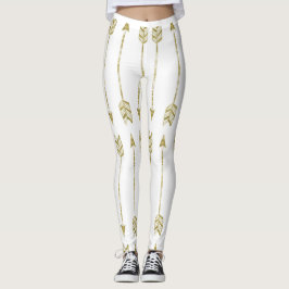 Leggings - Tribal Guld Pilar