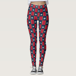 Leggings with flag of Mississippi State, USA