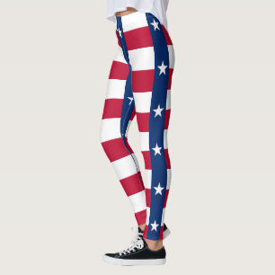 Leggings with flagga of Texas, USA