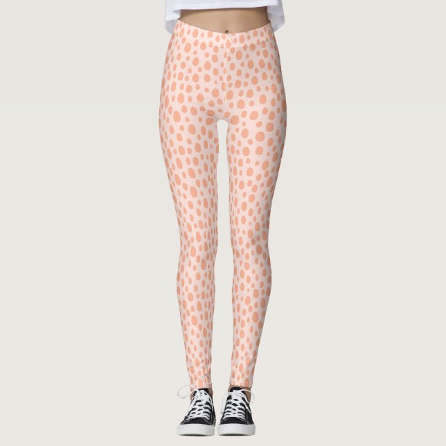 Leggings Women - Animal Print Pattern (Framsida)