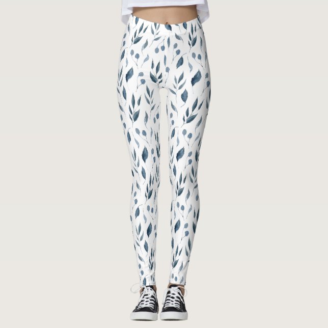 Leggings Women - Winter Pattern (Framsida)