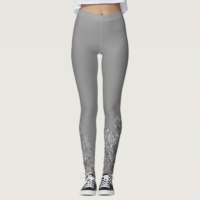 Leggings WOMENS SILVER ECO STIL DESIGN (Framsida)
