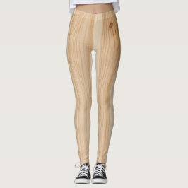 Leggings-wood-struktur Leggings