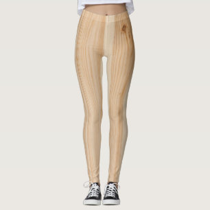 Leggings-wood-struktur Leggings