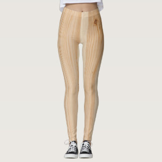 Leggings-wood-struktur Leggings