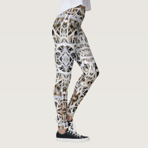 Leggings Yoga Byxor Elk Antlers