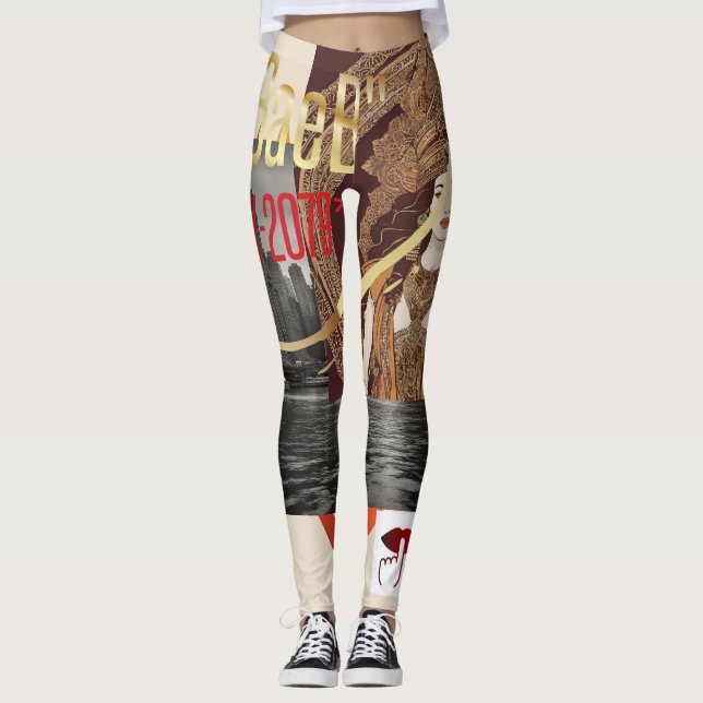 Leggings Yoga Comfort och Stil för varje dos" (Framsida)