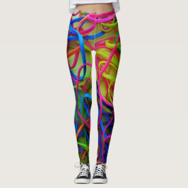 leggins gomas elásticas leggings