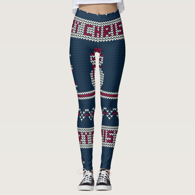 Leggins jul. | dam-Julbalar. Leggings (Framsida)