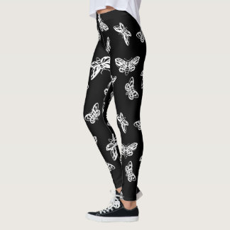 Leggins Moths Mönster Leggings