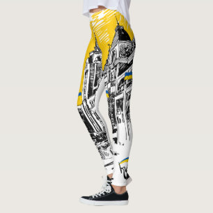 Leggins - Ukraina Motiv Leggings