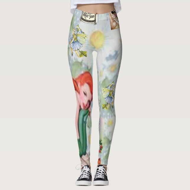 legginss vintage leggings (Framsida)