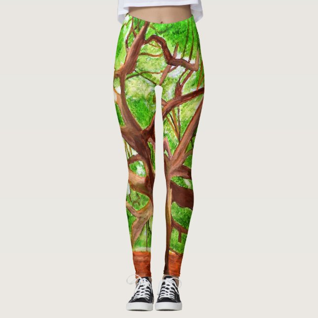 Leggningar från Oak Träd Leggings (Framsida)